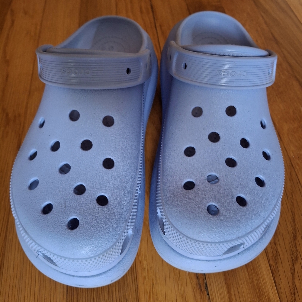 CROCS Classic Unisex Crush Clogs  Light Purpel Women SZ 10 / 8 Mens